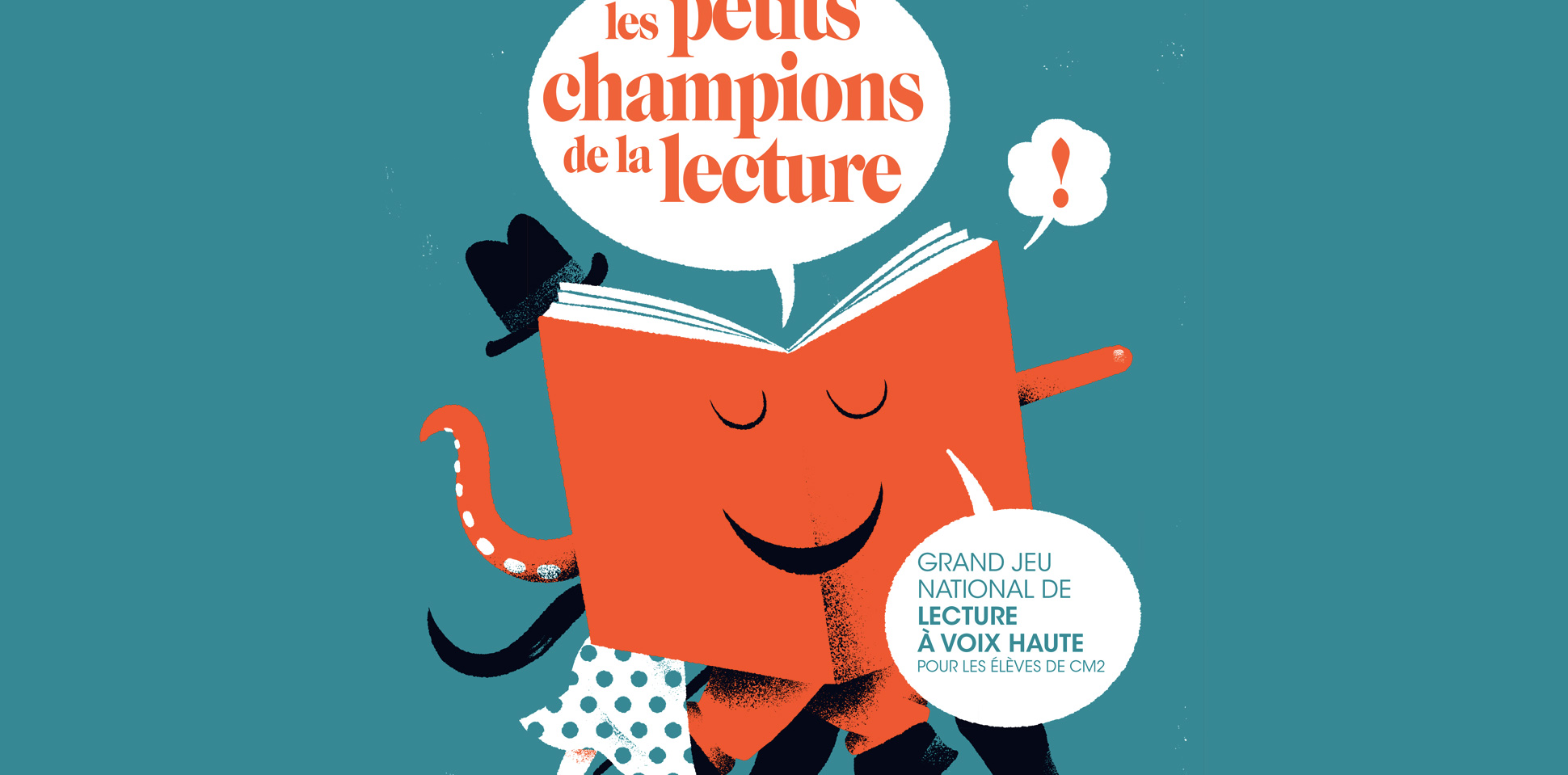 Affiche Les petits champions de la lecture 2019