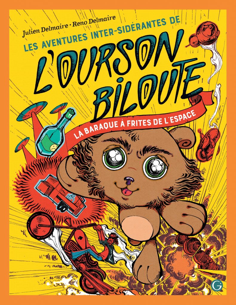 Livre L'ourson Biloute de Julien Delmaire