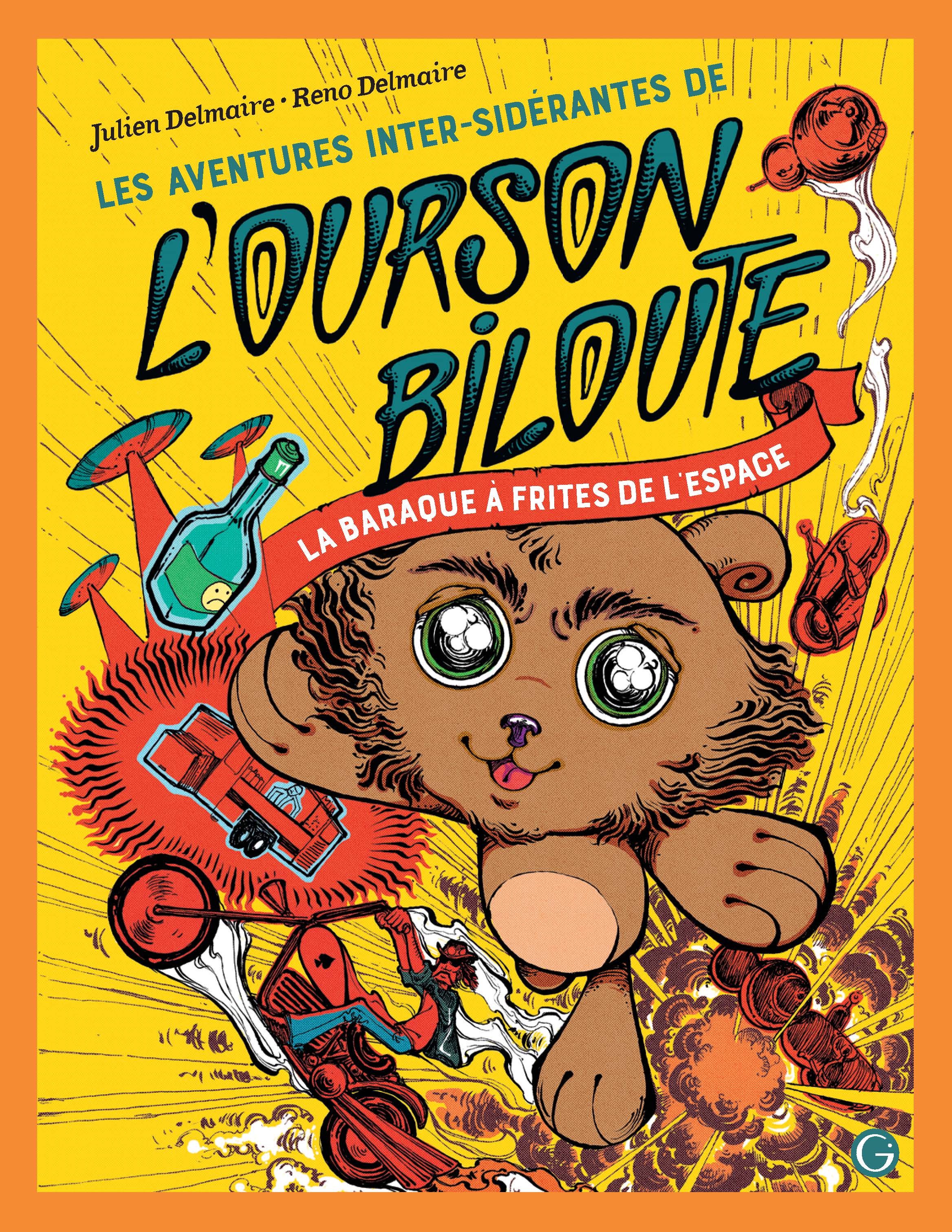 Livre L'ourson Biloute de Julien Delmaire
