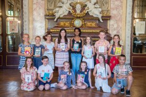 Groupe des enfants finalistes