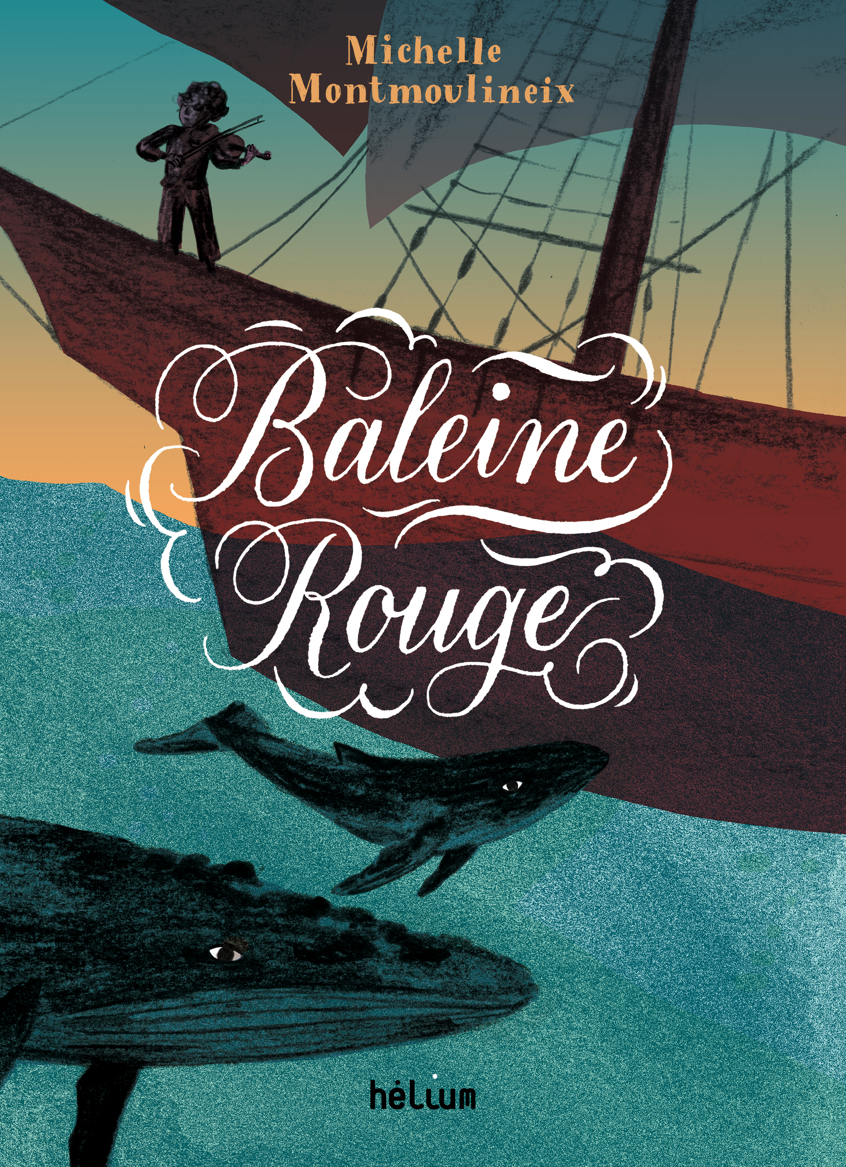 Livre Baleine Rouge de Michelle Montmoulineix