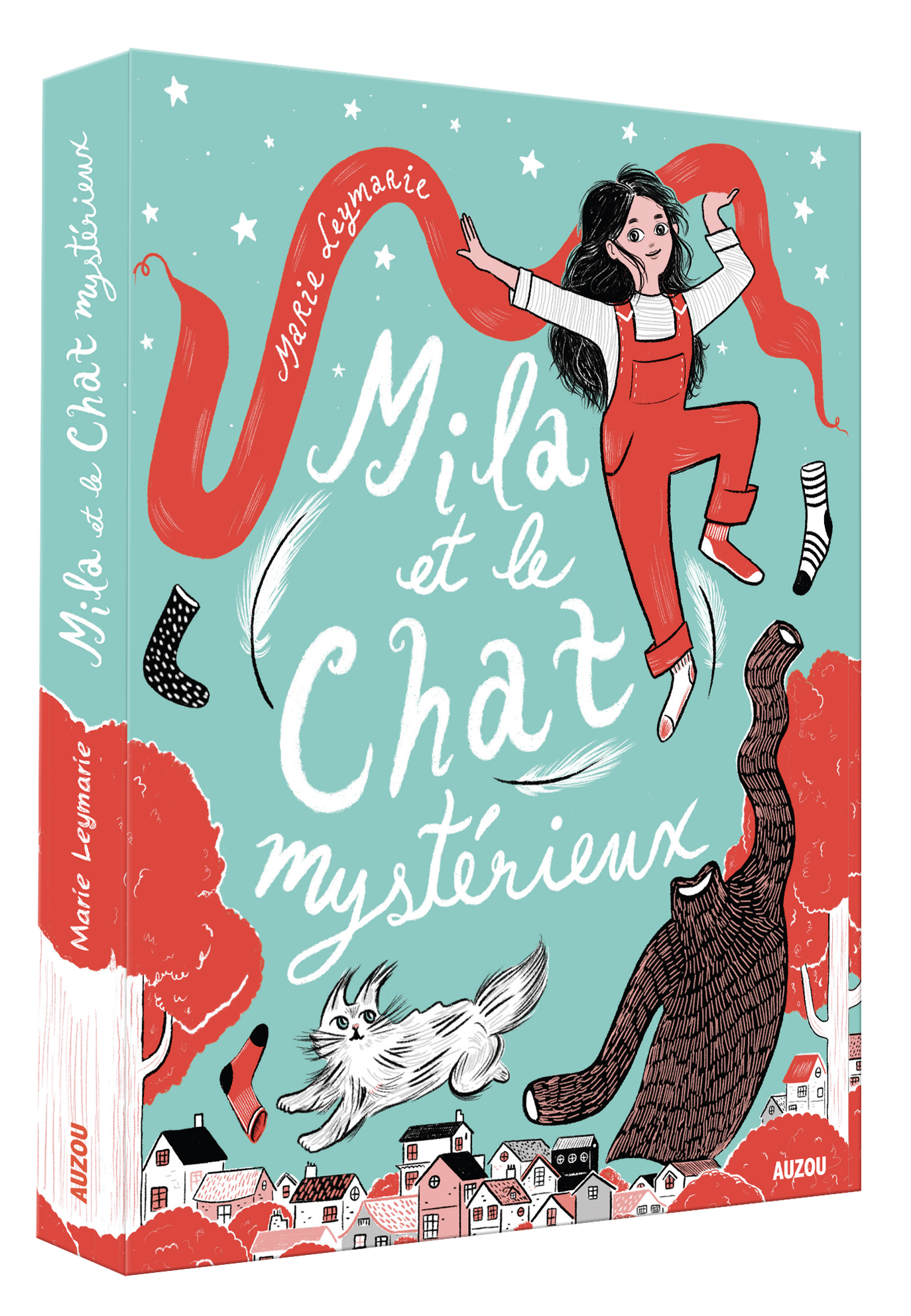 Livre Mila et le chat mystérieux de Marie Leymarie