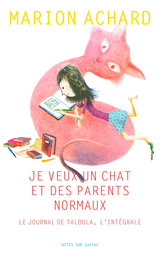 Livre Je veux un chat et des parents normaux de Marion Achard