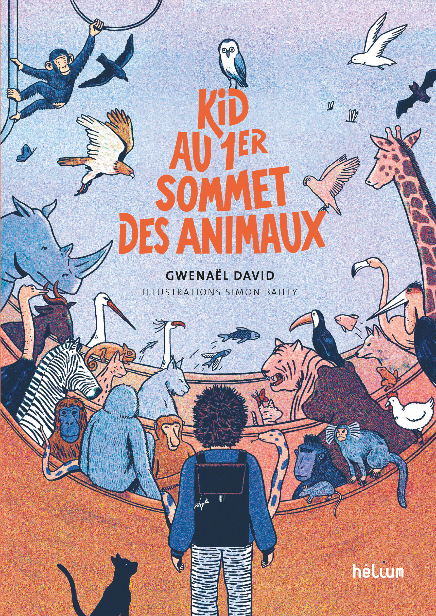 Livre Kid au 1er sommet des animaux de Gwenaël David