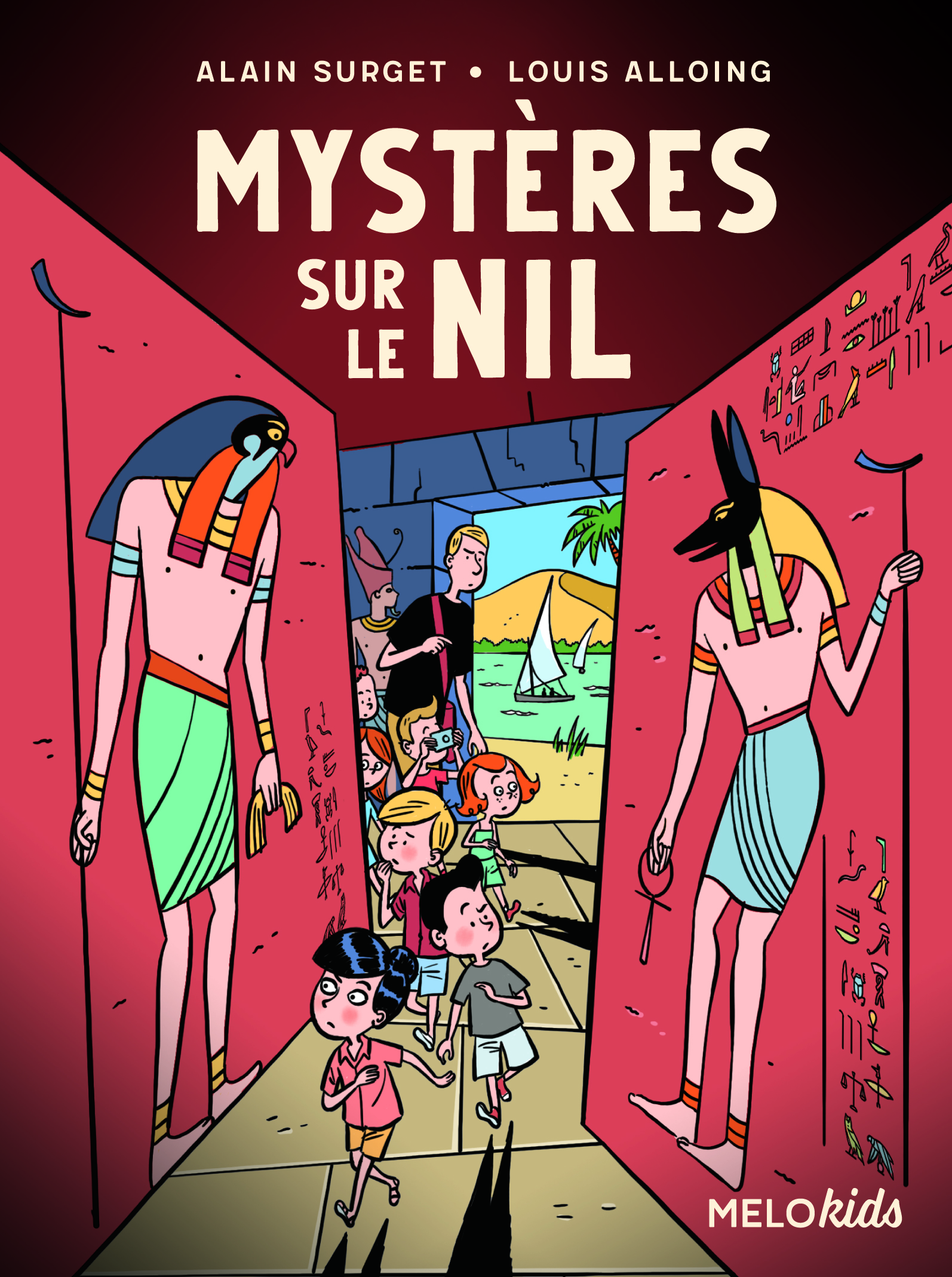 Livre Mystères sur le nil de Alain Surget