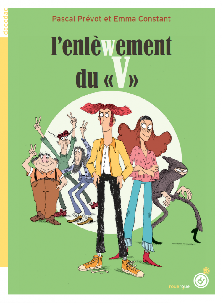 Livre L'enlèwement du "V" de Pascol Prévot