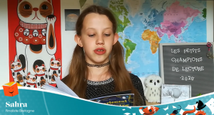 Sahra, Petits champions de la lecture