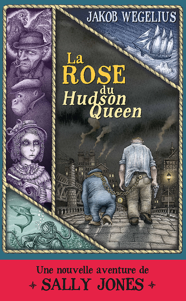 Livre La Rose du Hudson Queen de Jakob Wegelius