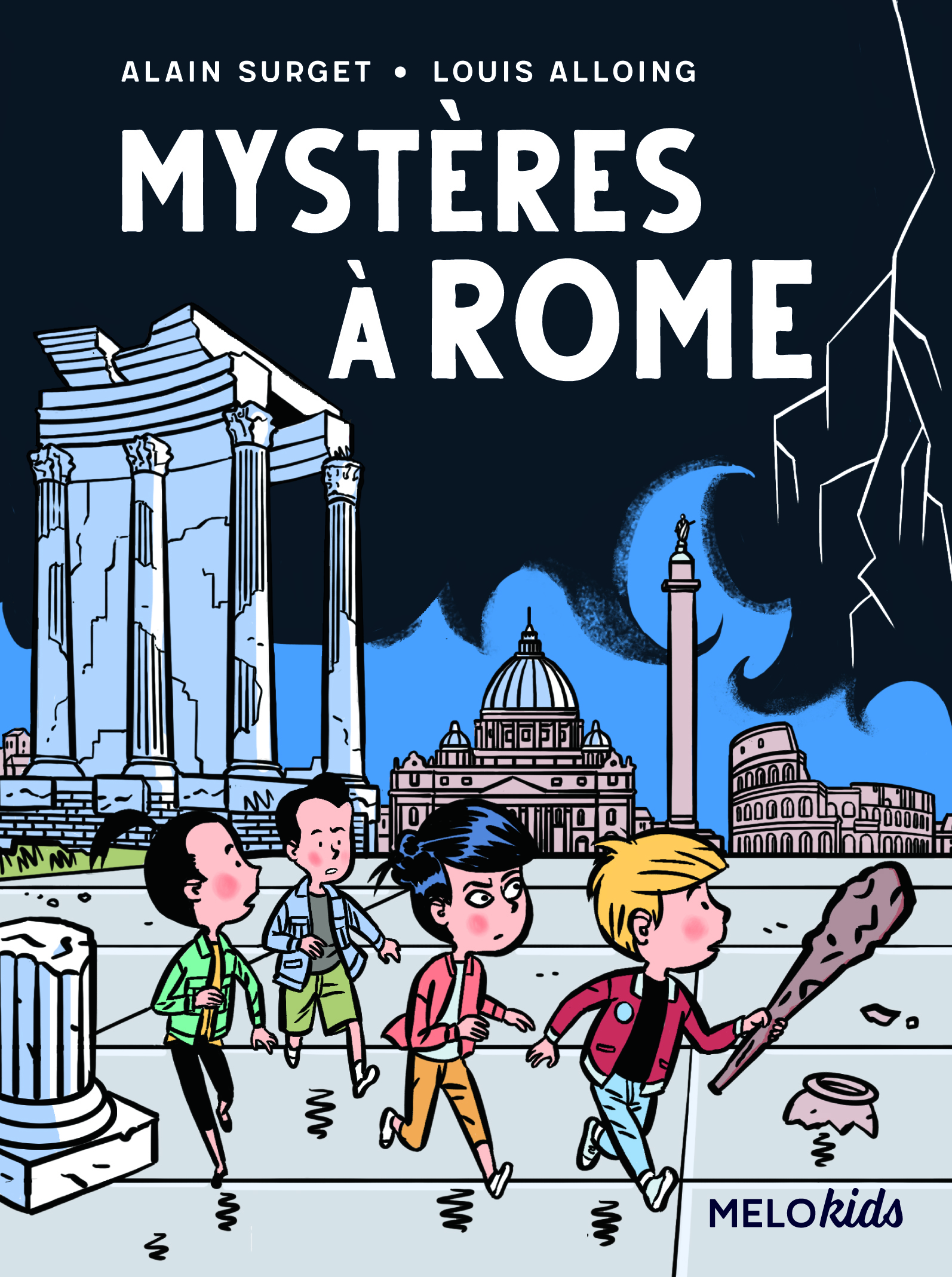 Livre Mystères à Rome de Alain Surget