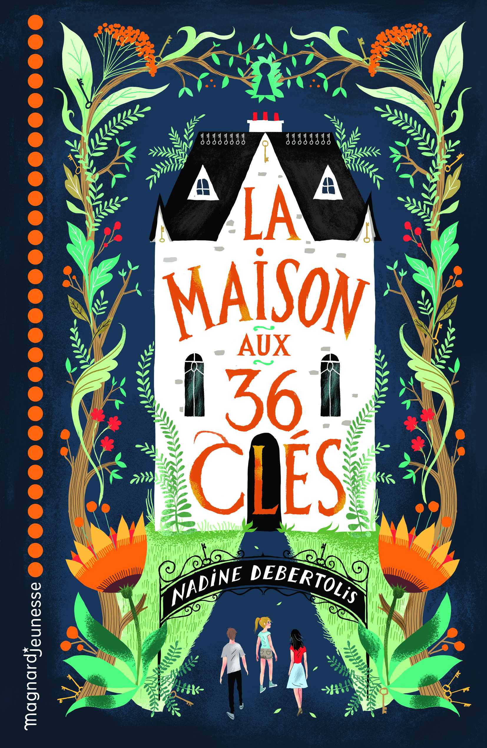 Livre La Maison aux 36 clés de Nadine Debertolis