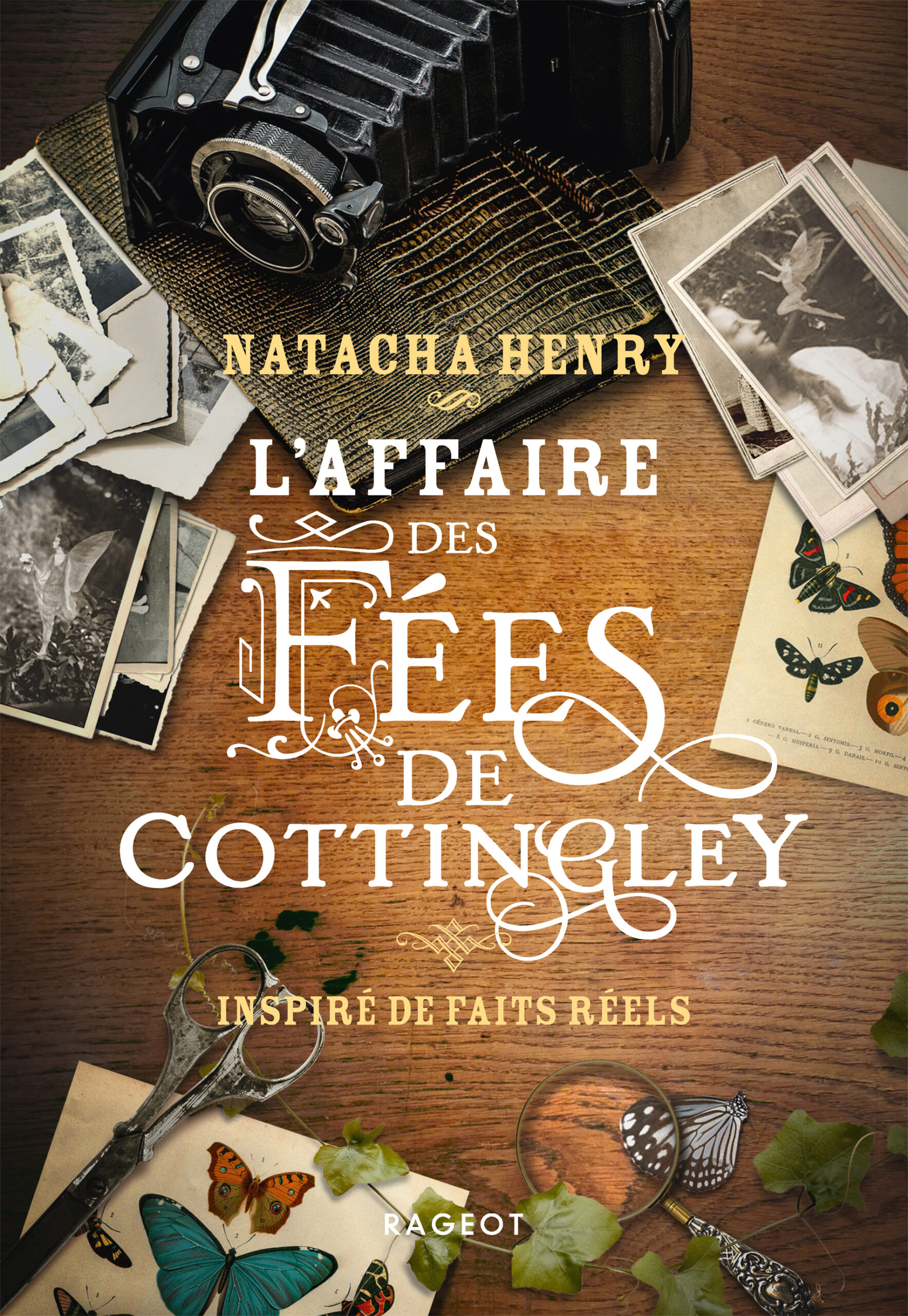 Livre L'affaire des fées de Cottingley de Natacha Henry
