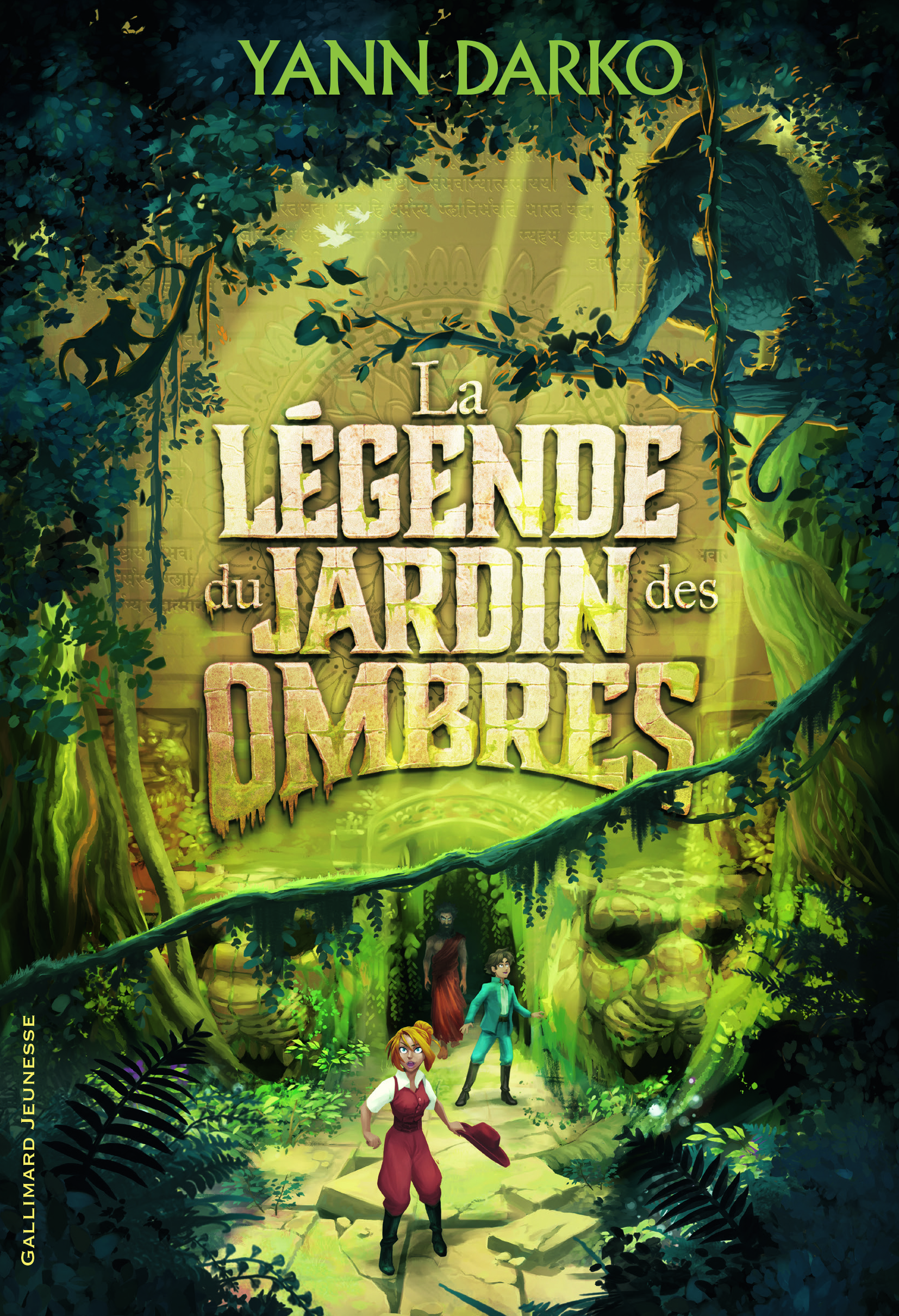 Livre La légende du jardin des ombres de Yann Darko