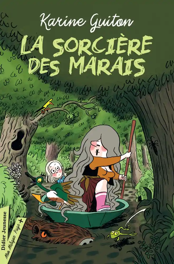 Livre La sorcière des marais de Karine Guiton