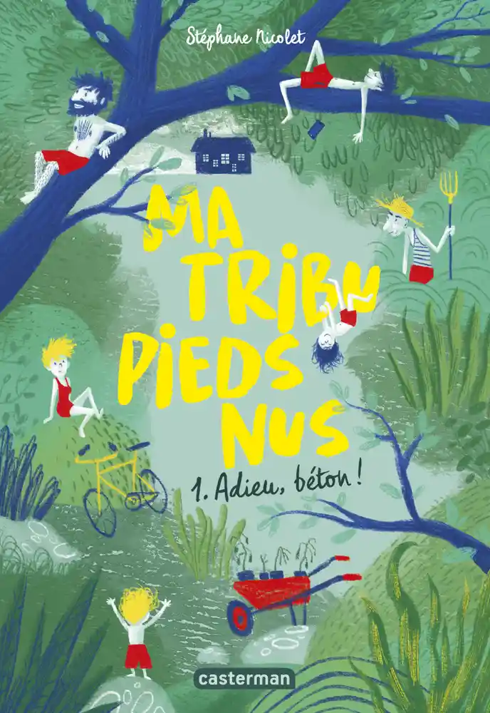 Livre Ma tribu pieds nus de Stéphane Nicolet