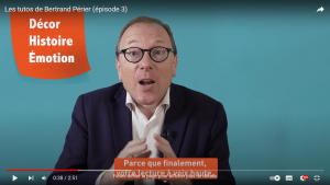 Vidéo Bertrand Périer : Lire à voix haute