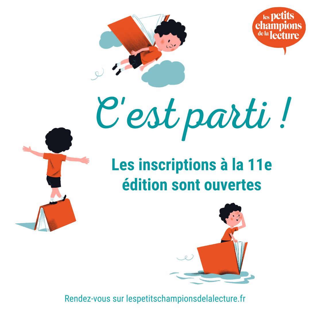 Inscription Les Petits Champions de la lecture