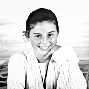 Photo de Béatrice Martini à 10 ans