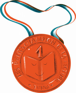 Médaille Les petits champions de la lecture
