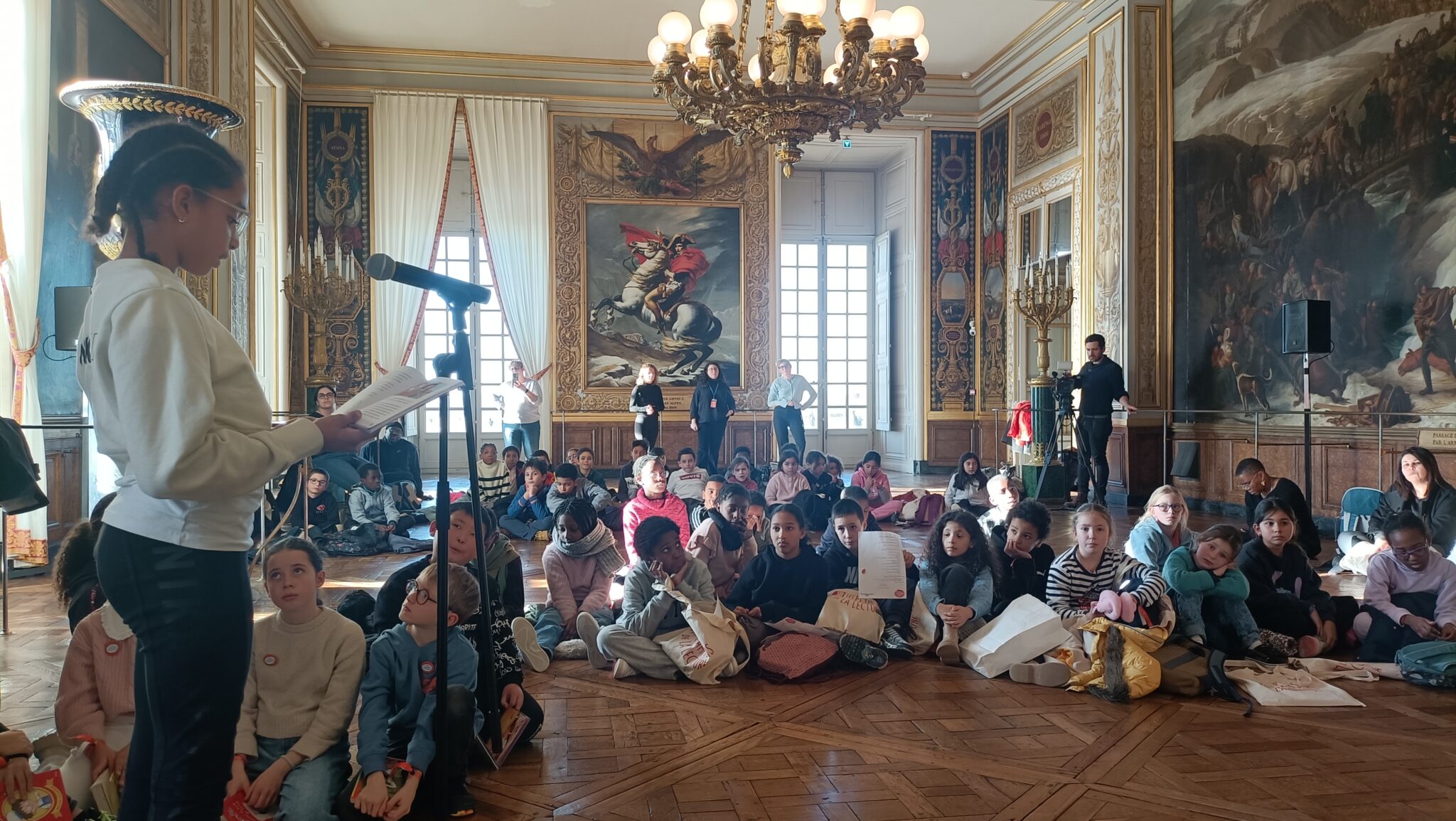 Les Petits champions brillent pendant les Nuits de la Lecture 2024